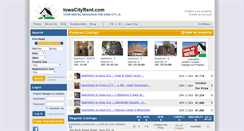 Desktop Screenshot of new.iowacityrent.com