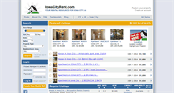 Desktop Screenshot of iowacityrent.com